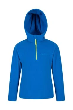 Mountain Warehouse Camber Kids Microfleece Hoodie 29 Mountain Warehouse Camber Kids Microfleece Hoodie -Kids Fashion Clothing Store 021489 blu camber kids hoody ss18 1