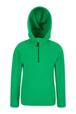 Mountain Warehouse Camber Kids Microfleece Hoodie 34 Mountain Warehouse Camber Kids Microfleece Hoodie -Kids Fashion Clothing Store 021489 grn camber kids hoody kid ss18 2
