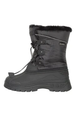 Mountain Warehouse Whistler Kids Adaptive Snow Boots 26 Mountain Warehouse Whistler Kids Adaptive Snow Boots -Kids Fashion Clothing Store 021970 bla whistler kids adaptive fleece lined snow boot ftw aw22 05