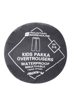 Mountain Warehouse Pakka Kids Waterproof Over Trousers 25 Mountain Warehouse Pakka Kids Waterproof Over Trousers -Kids Fashion Clothing Store 022139 bla kids pakka trs aw19 8