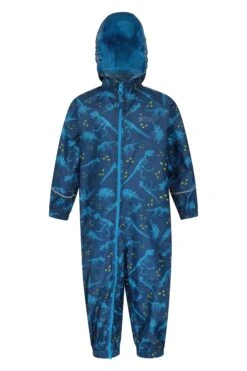 Mountain Warehouse Puddle Kids Printed Waterproof Rain Suit