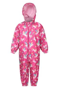 Mountain Warehouse Puddle Kids Printed Waterproof Rain Suit -Kids Fashion Clothing Store 022661 bpi puddle printed rain suit kid ss20 1