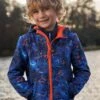 Mountain Warehouse Exodus Kids Printed Water Resistant Softshell -Kids Fashion Clothing Store 022691 bbl exodus kids printed water resistant softshell kid ecom lifestyle aw21 01