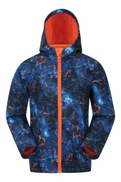 Mountain Warehouse Exodus Kids Printed Water Resistant Softshell 23 Mountain Warehouse Exodus Kids Printed Water Resistant Softshell -Kids Fashion Clothing Store 022691 bbl exodus kids printed water resistant softshell kid ss21 1