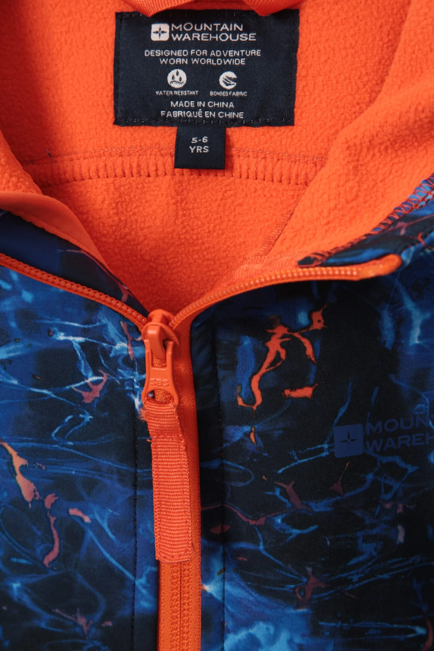 Mountain Warehouse Exodus Kids Printed Water Resistant Softshell 9 Mountain Warehouse Exodus Kids Printed Water Resistant Softshell - Image 7