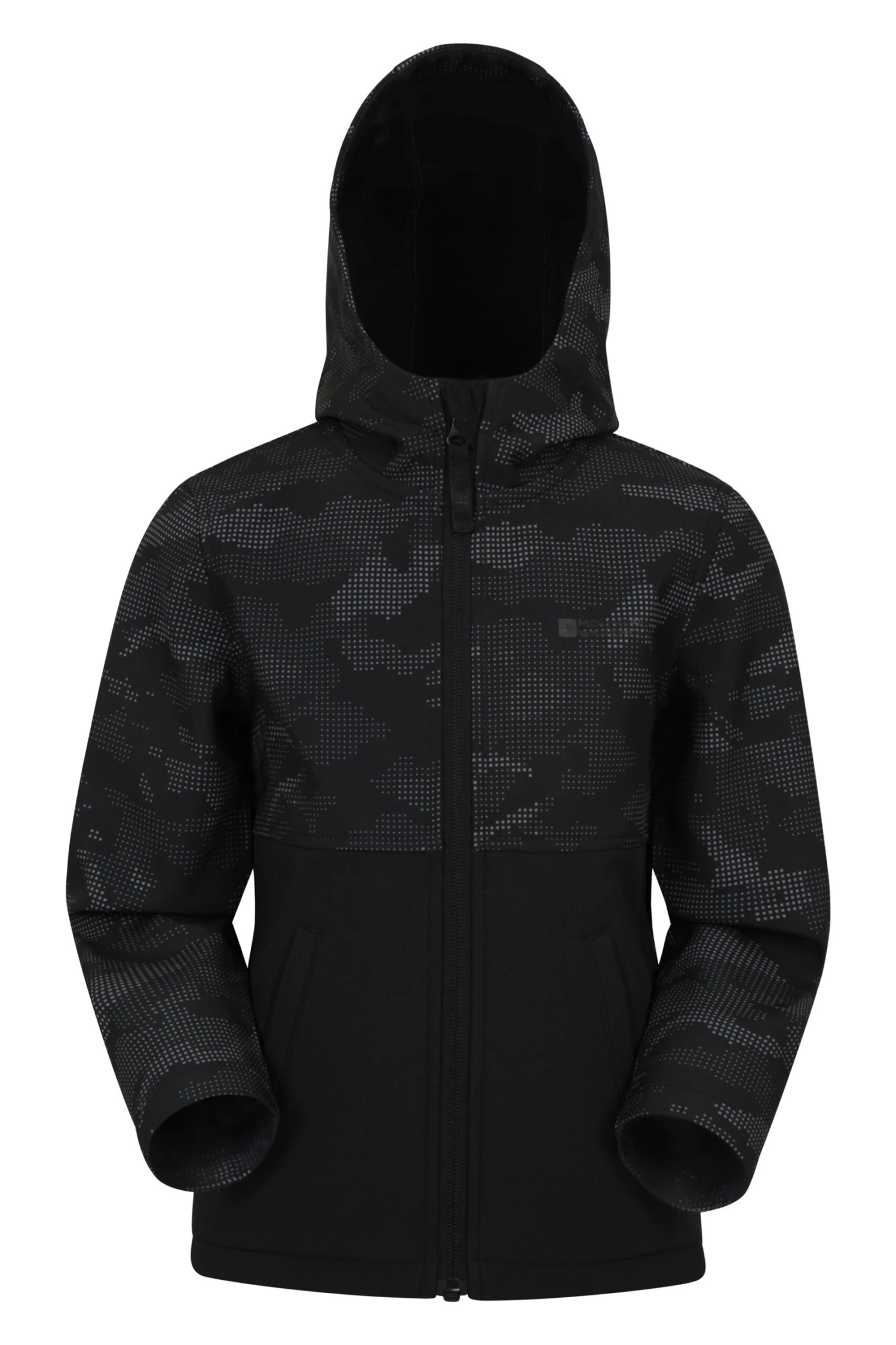 Mountain Warehouse Exodus Kids Printed Water Resistant Softshell 10 Mountain Warehouse Exodus Kids Printed Water Resistant Softshell - Image 8