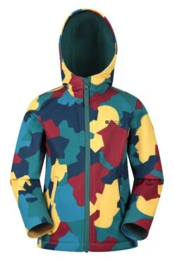 Mountain Warehouse Exodus Kids Printed Water Resistant Softshell 32 Mountain Warehouse Exodus Kids Printed Water Resistant Softshell -Kids Fashion Clothing Store 022691 bmo exodus kids printed water resistant softshell kid ss22 01