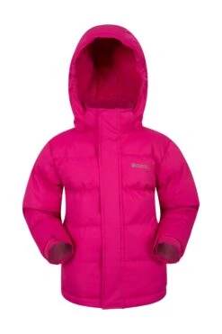 Mountain Warehouse Snow Kids Water-Resistant Padded Jacket -Kids Fashion Clothing Store 024390 pin snow youth padded jacket kid aw18 1