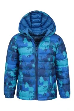 Mountain Warehouse Seasons Printed Kids Water Resistant Padded Jacket -Kids Fashion Clothing Store 025352 bbl printed seasons kids padded jacket kid ss21 5