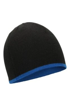 Mountain Warehouse Chamonix II Reversible Kids Beanie -Kids Fashion Clothing Store 025587 bla chamonix 2 kids beanie kid aw19 2