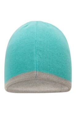 Mountain Warehouse Chamonix II Reversible Kids Beanie -Kids Fashion Clothing Store 025587 tea chamonix 2 kids beanie kid aw19 004