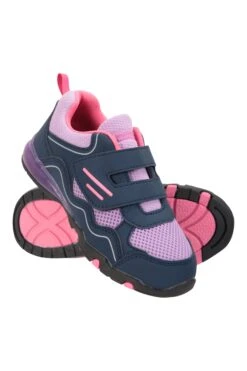 Mountain Warehouse Light Up Adaptive Toddler Shoes -Kids Fashion Clothing Store 026159 pin light up junior shoe kid ss20 1