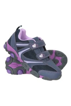 Mountain Warehouse Light Up Adaptive Toddler Shoes -Kids Fashion Clothing Store 026159 pur light up junior shoe ftw ss21 01