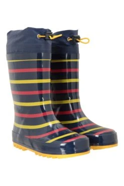 Mountain Warehouse Kids Sunny Rubber Wellies -Kids Fashion Clothing Store 026168 mus sunny kids rubber welly ftw aw21 01