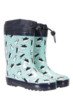 Mountain Warehouse Pattern Winter Toddler Wellies -Kids Fashion Clothing Store 028169 tea pattern winter junior welly ftw aw20 1