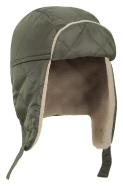 Mountain Warehouse Kids Fleece-Lined Trapper 18 Mountain Warehouse Kids Fleece-Lined Trapper -Kids Fashion Clothing Store 028718 kha fleece lined waterproof junior trapper acc aw21 01