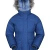 Mountain Warehouse Freeze Over Kids Down Padded Jacket -Kids Fashion Clothing Store 028818 blu freeze over kids down padded jacket kid aw19 01