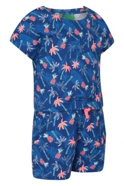 Mountain Warehouse Playground Kids Playsuit -Kids Fashion Clothing Store 030048 blu playground kids summer playsuit kid ss20 2