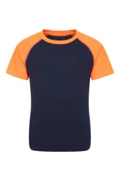 Mountain Warehouse Endurance Kids T-Shirt -Kids Fashion Clothing Store 030769 nav track kids ss tee kid ss22 01