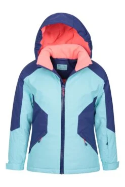 Mountain Warehouse Snowbird Kids Waterproof Jacket 13 Mountain Warehouse Snowbird Kids Waterproof Jacket -Kids Fashion Clothing Store 031317 blu snowbird kids waterproof jacket kid aw19 05