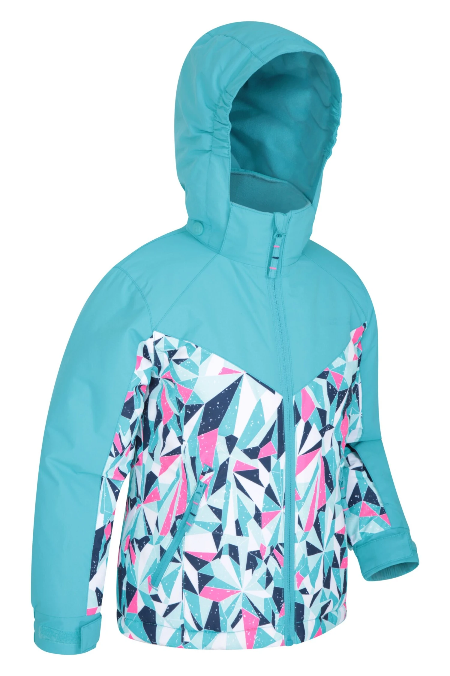Mountain Warehouse Snow Storm Kids Printed Ski Jacket - Image 2