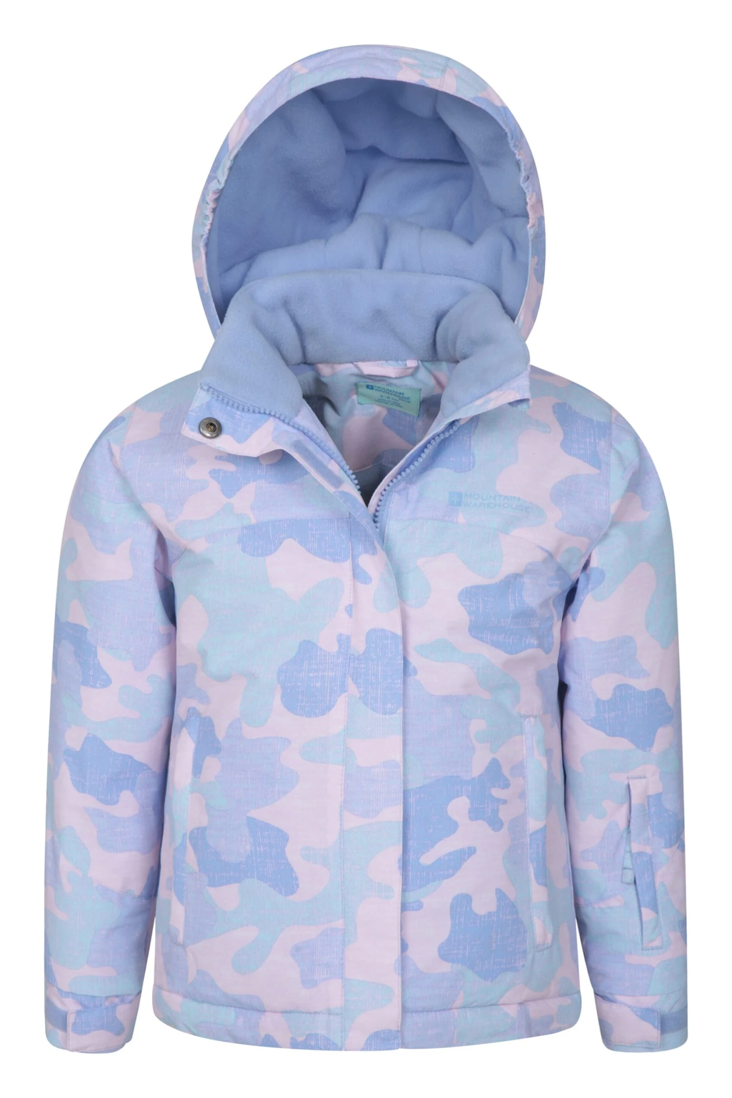 Mountain Warehouse Vail Camo Printed Kids Ski Jacket 8 Mountain Warehouse Vail Camo Printed Kids Ski Jacket - Image 6