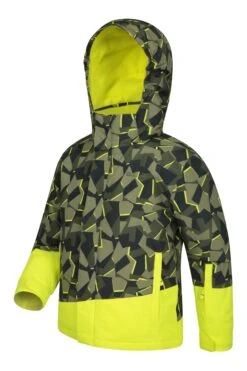 Mountain Warehouse Whistler Printed Kids Ski Jacket -Kids Fashion Clothing Store 031322 grn whistler printed kids ski jacket kid aw19 04