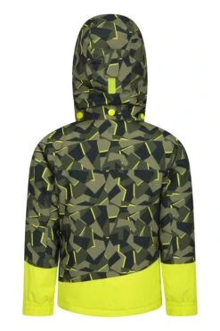 Mountain Warehouse Whistler Printed Kids Ski Jacket -Kids Fashion Clothing Store 031322 grn whistler printed kids ski jacket kid aw19 05