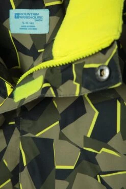 Mountain Warehouse Whistler Printed Kids Ski Jacket -Kids Fashion Clothing Store 031322 grn whistler printed kids ski jacket kid aw19 08