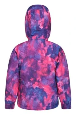 Mountain Warehouse Snow Dust Printed Kids Ski Jacket -Kids Fashion Clothing Store 031323 pur snow dust printed kids ski jacket kid aw19 04