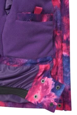 Mountain Warehouse Snow Dust Printed Kids Ski Jacket -Kids Fashion Clothing Store 031323 pur snow dust printed kids ski jacket kid aw19 09