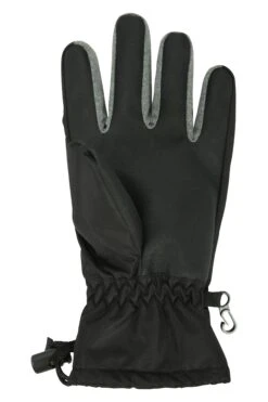 Mountain Warehouse Kids Waterproof Ski Gloves -Kids Fashion Clothing Store 031894 bla kids waterproof ski glove kid aw20 3