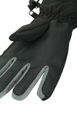 Mountain Warehouse Kids Waterproof Ski Gloves -Kids Fashion Clothing Store 031894 bla kids waterproof ski glove kid aw20 5