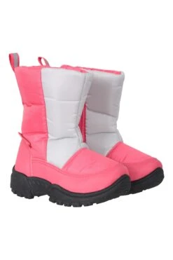 Mountain Warehouse Snowball Toddler Snow Boots 23 Mountain Warehouse Snowball Toddler Snow Boots -Kids Fashion Clothing Store 031941 pin snowball junior snowboot kid aw19 1