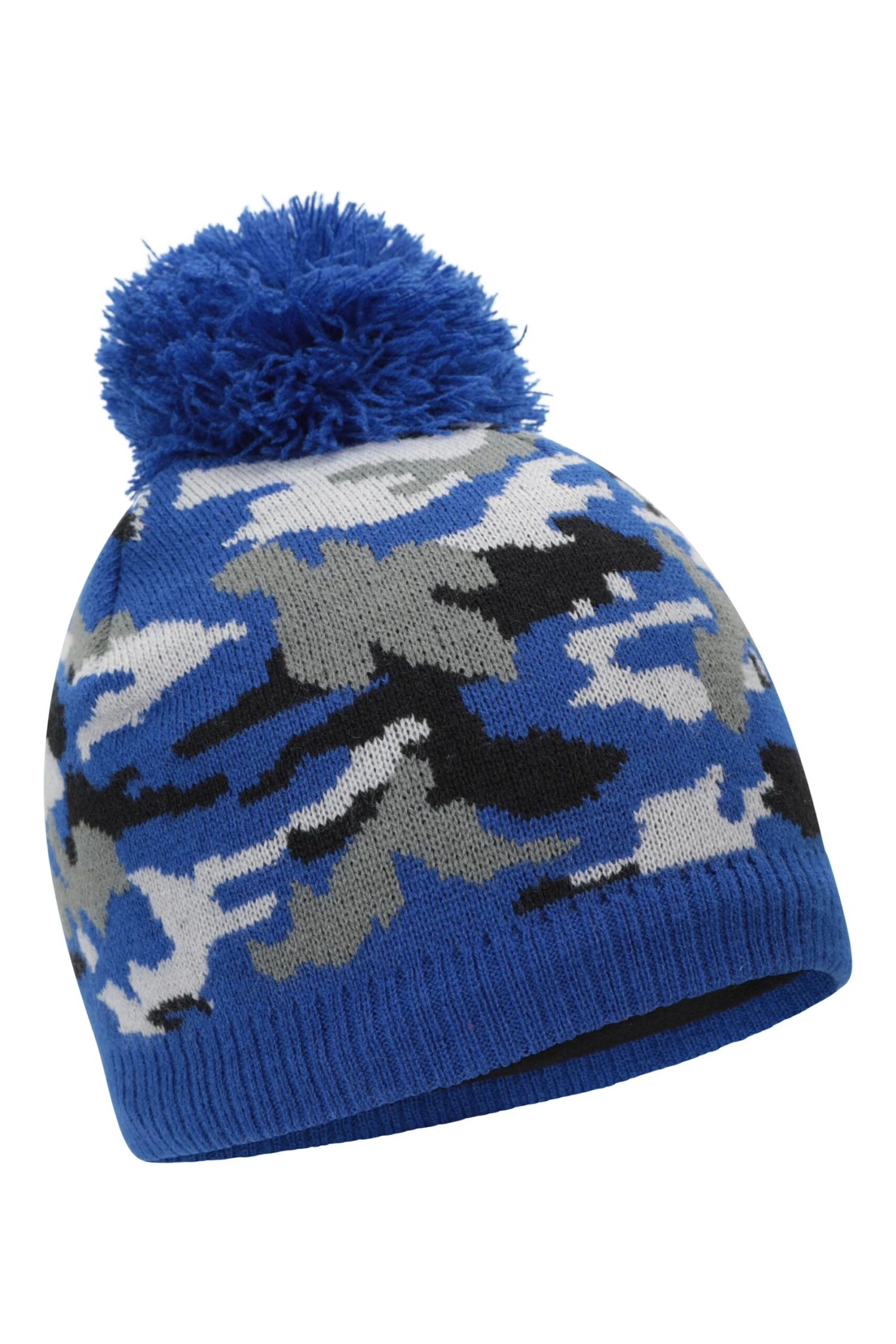 Mountain Warehouse Camo Fleece Kids Beanie 3 Mountain Warehouse Camo Fleece Kids Beanie