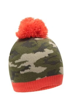 Mountain Warehouse Camo Fleece Kids Beanie 13 Mountain Warehouse Camo Fleece Kids Beanie -Kids Fashion Clothing Store 032038 kha camo fleece kids beanie kid aw19 2