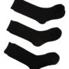 Mountain Warehouse IsoCool Kids Ankle Socks 3-Pack -Kids Fashion Clothing Store 032171 bla isocool kids ankle socks 3pk kid aw19 2