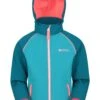 Mountain Warehouse Pandora Kids Water-Resistant Softshell -Kids Fashion Clothing Store 034513 tea pandora kids water resistant softshell ss20 1