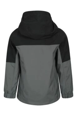 Mountain Warehouse Meteor Kids Waterproof Jacket -Kids Fashion Clothing Store 035463 bla meteor kids waterproof jacket kid aw20 3