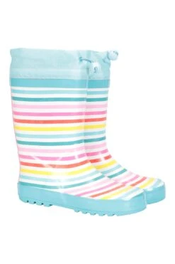 Mountain Warehouse Rainbow Kids Rubber Wellies