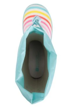Mountain Warehouse Rainbow Kids Rubber Wellies -Kids Fashion Clothing Store 035562 blu rainbow kids rubber welly kid ss20 5