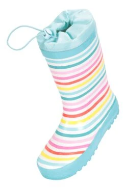 Mountain Warehouse Rainbow Kids Rubber Wellies -Kids Fashion Clothing Store 035562 blu rainbow kids rubber welly kid ss20 6