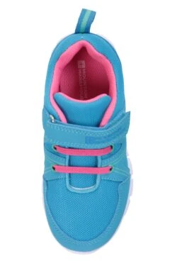 Mountain Warehouse Lightweight Junior Sports Trainers -Kids Fashion Clothing Store 035640 blu lightweight junior trainer kid ss20 7