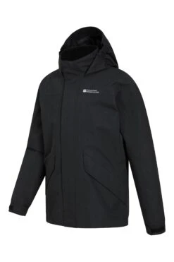 Mountain Warehouse Solar Kids Waterproof Jacket -Kids Fashion Clothing Store 036544 bla solar kids waterproof jacket kid aw22 04