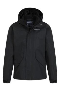 Mountain Warehouse Solar Kids Waterproof Jacket -Kids Fashion Clothing Store 036544 bla solar kids waterproof jacket kid aw22 05