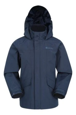 Mountain Warehouse Solar Kids Waterproof Jacket -Kids Fashion Clothing Store 036544 nav solar kids waterproof jacket kid ss21 1