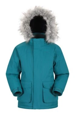 Mountain Warehouse Ranger Waterproof Kids Parka Jacket -Kids Fashion Clothing Store 036551 pet ranger kids waterproof parka jacket kid aw21 01