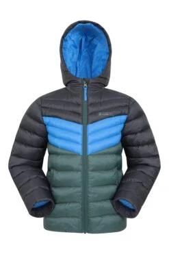 Mountain Warehouse Colourblock Seasons Kids Padded Jacket 15 Mountain Warehouse Colourblock Seasons Kids Padded Jacket -Kids Fashion Clothing Store 036578 bla colourblock seasons kids padded jacket kids aw22 01
