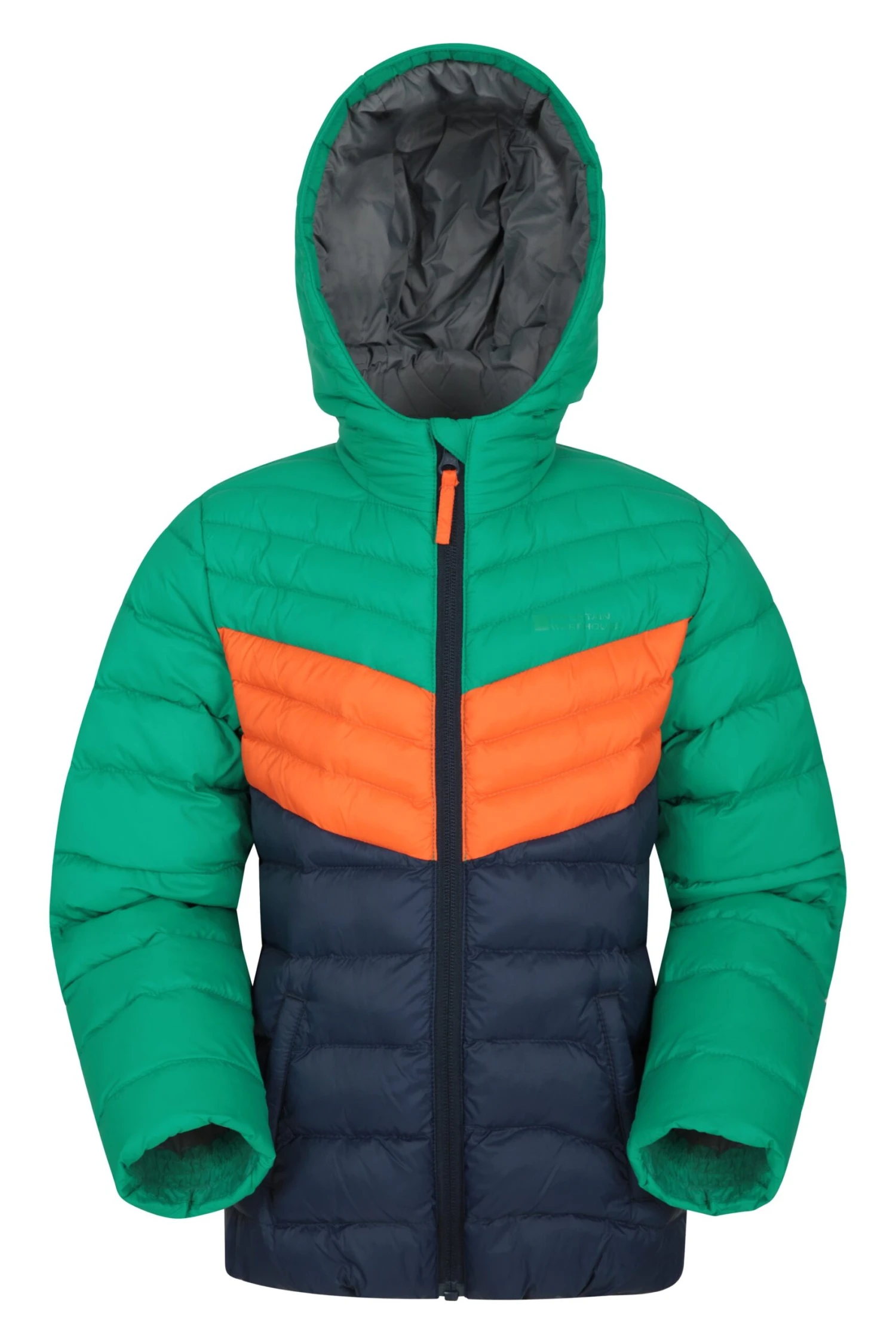 Mountain Warehouse Colourblock Seasons Kids Padded Jacket 10 Mountain Warehouse Colourblock Seasons Kids Padded Jacket - Image 8