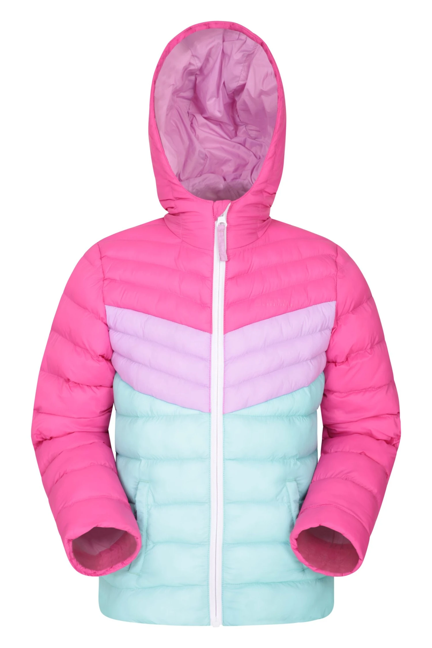 Mountain Warehouse Colourblock Seasons Kids Padded Jacket 13 Mountain Warehouse Colourblock Seasons Kids Padded Jacket - Image 11